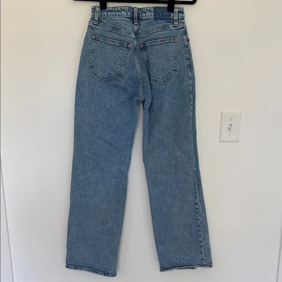 Abercrombie & Fitch The 90's Relaxed Jean High Rise, Curve Love - Size 26/2 - Picture 5 of 8